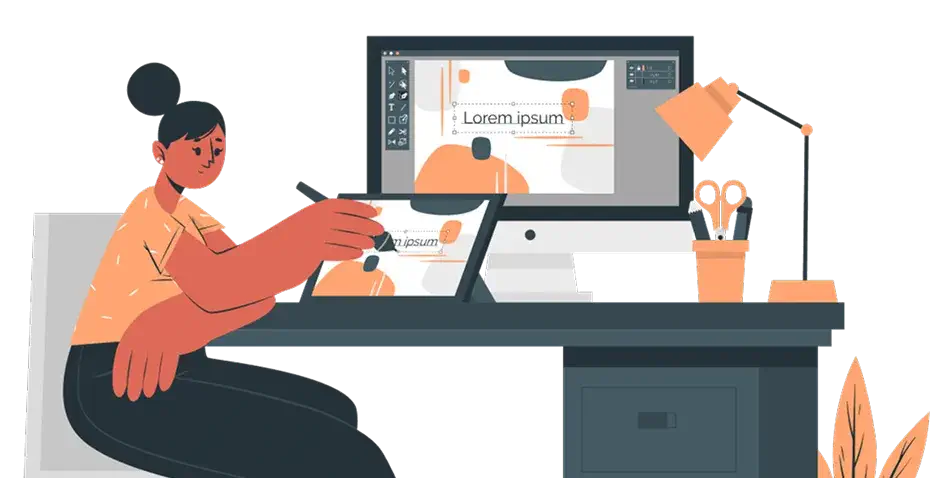 アーティスト雇用のイメージイラスト